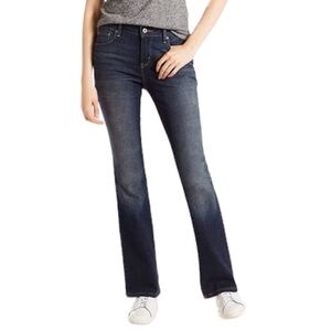 Levi’s 515 style Bootcut Women's vintage style Jeans in black denim size 14M